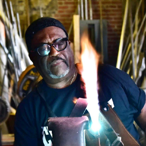 Aluminum Pour Sculpture (1)