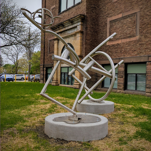 Aluminum Pour Sculpture (2)